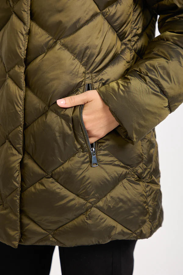 Kimmie Quilted Parka Jacket