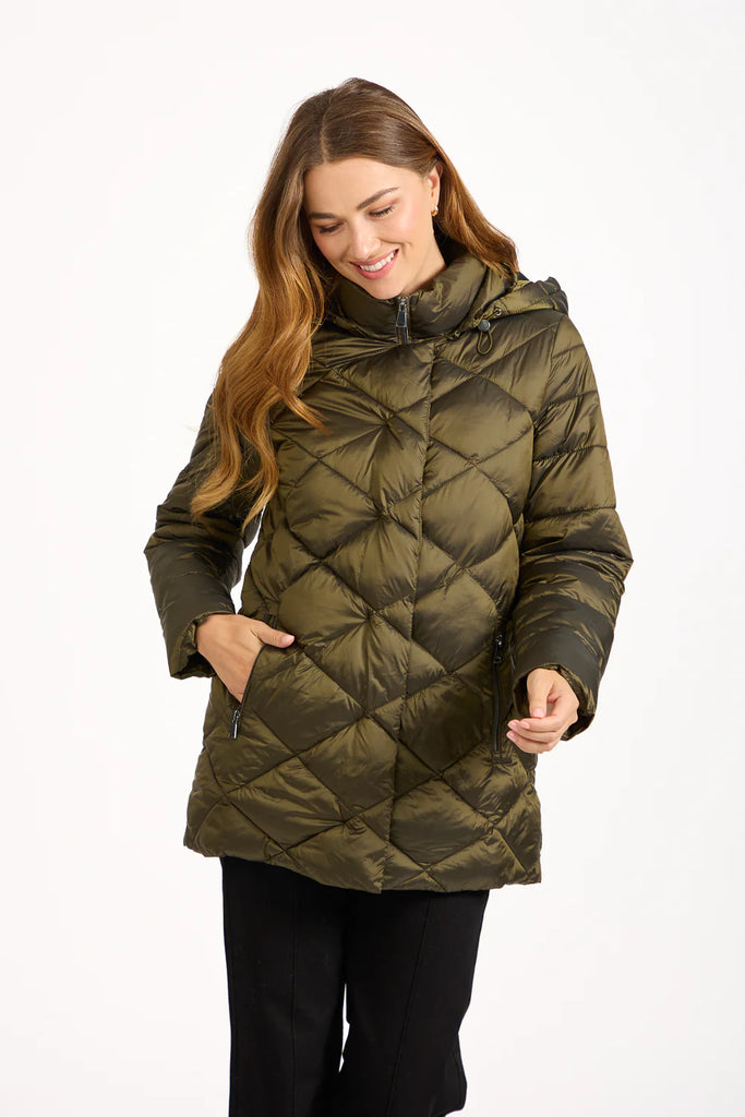 Kimmie Quilted Parka Jacket