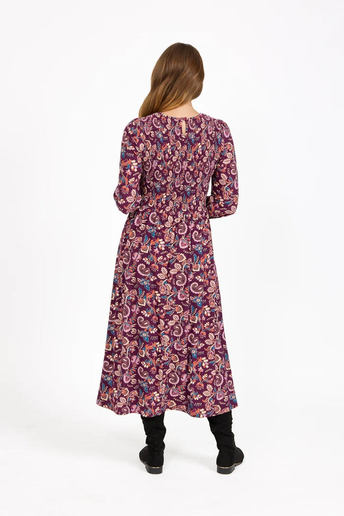 Melody Shirred Midaxi Dress