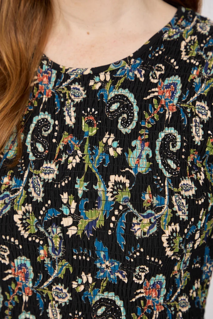 Melody Shirred Midaxi Dress
