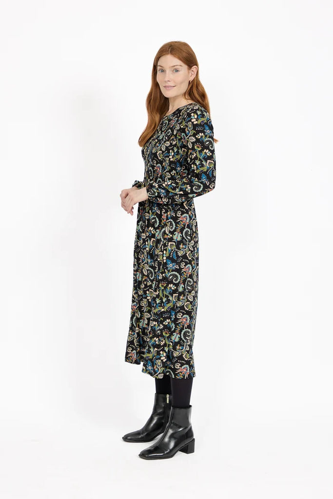Melody Shirred Midaxi Dress