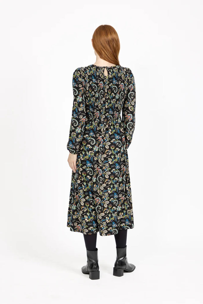 Melody Shirred Midaxi Dress