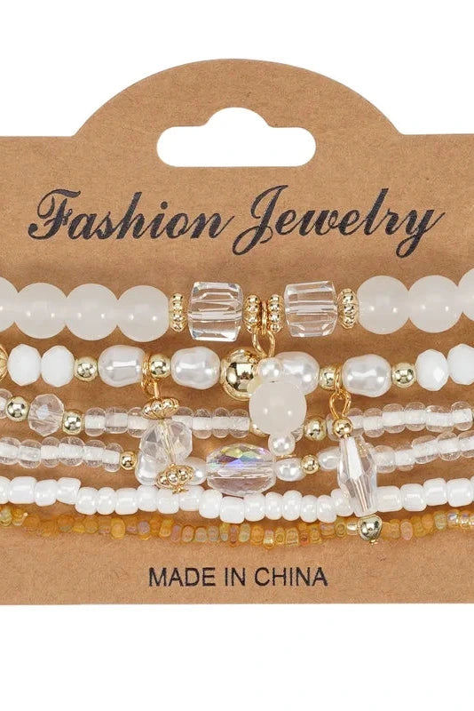 Abi Beaded Bracelet Set