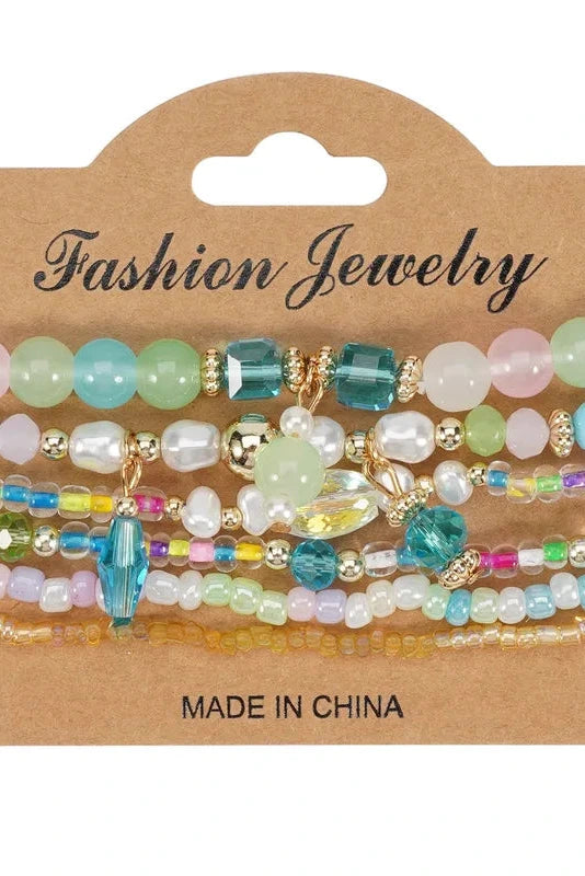 Abi Beaded Bracelet Set