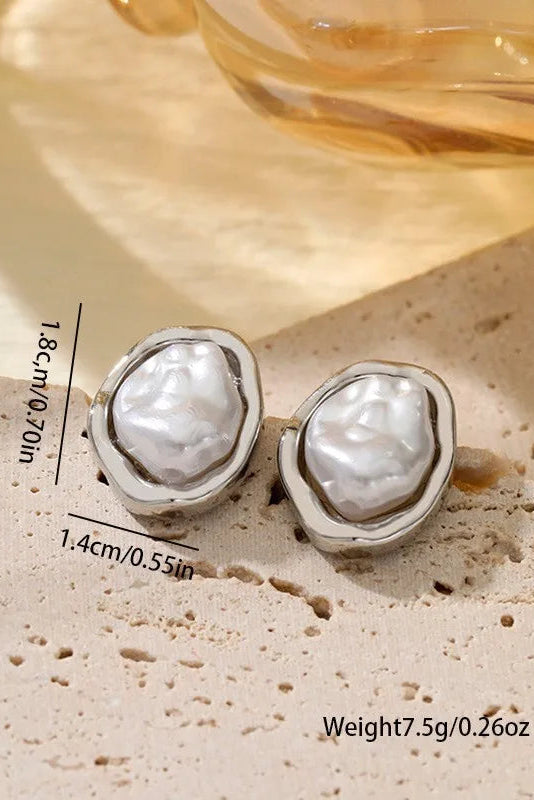 Lacy Pearl Earrings