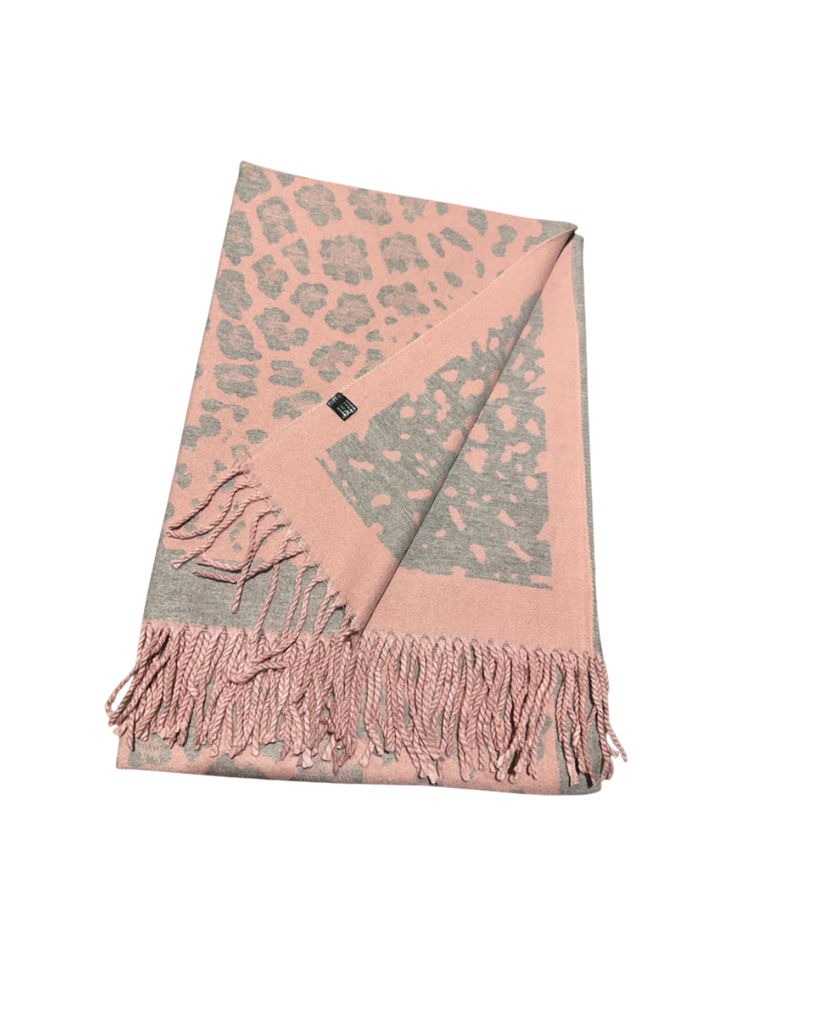 Nova Luxury Leopard Print Scarf