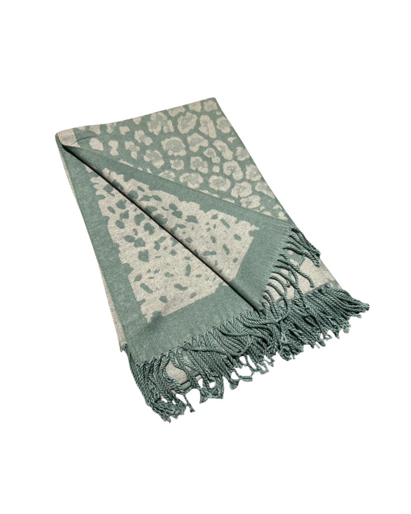 Nova Luxury Leopard Print Scarf