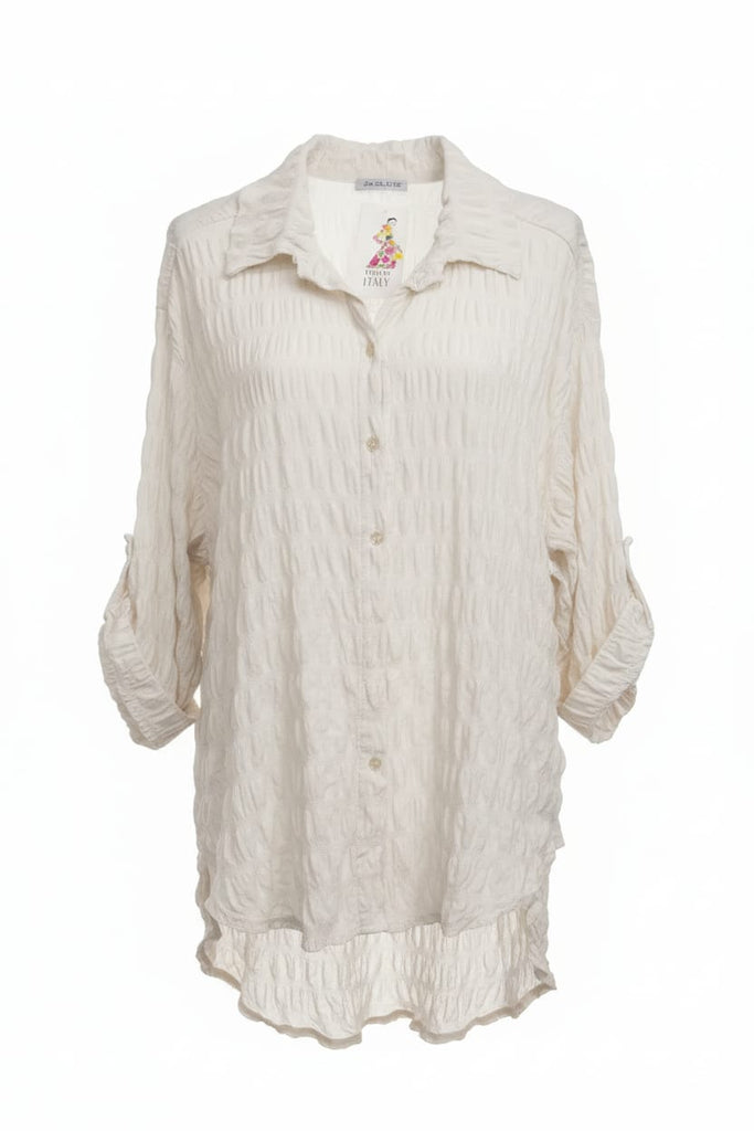 Connie Textured Seersucker Shirt