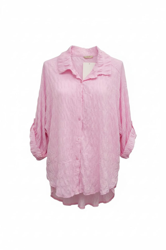 Connie Textured Seersucker Shirt