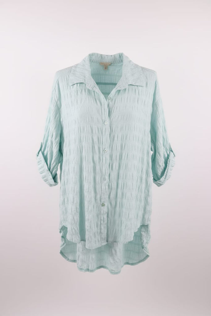 Connie Textured Seersucker Shirt