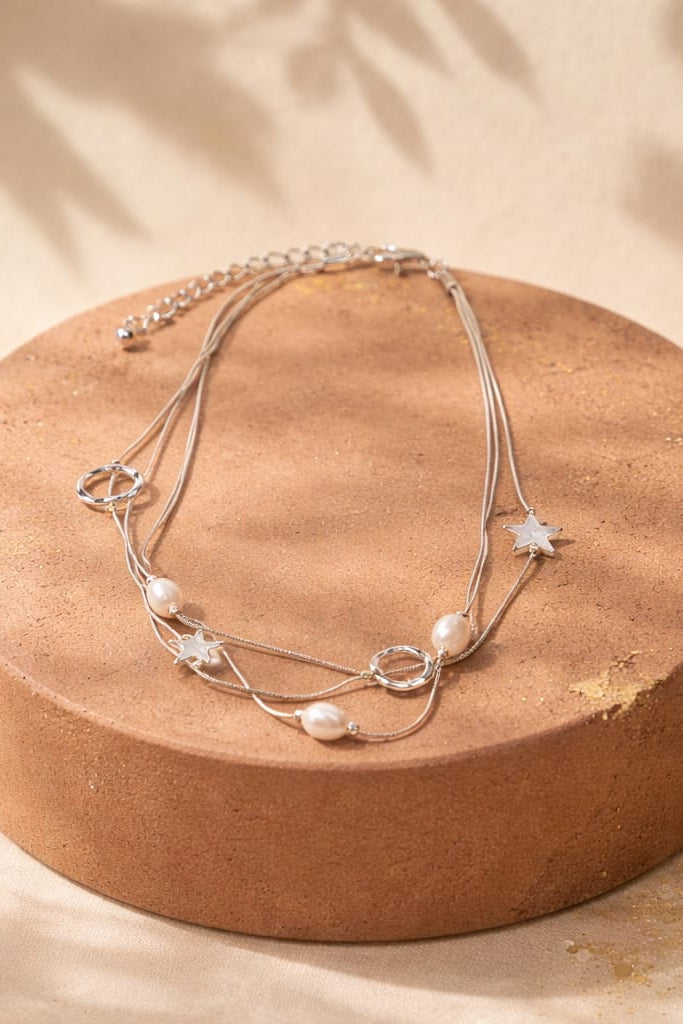 Tiffany Layered Pearl Set