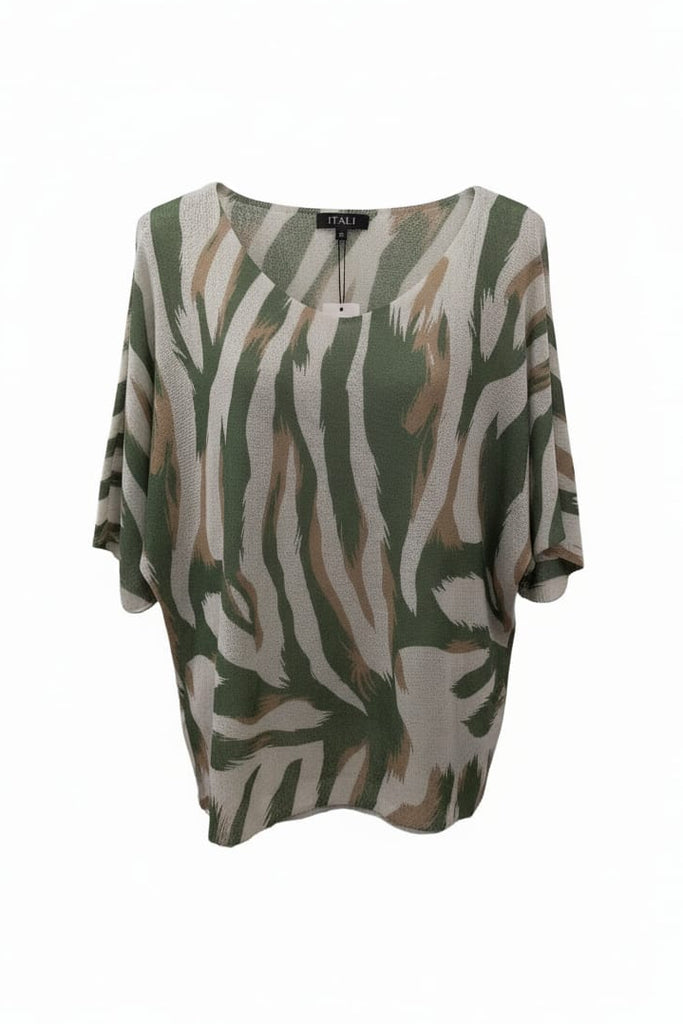 Kora Abstract Wave Knit