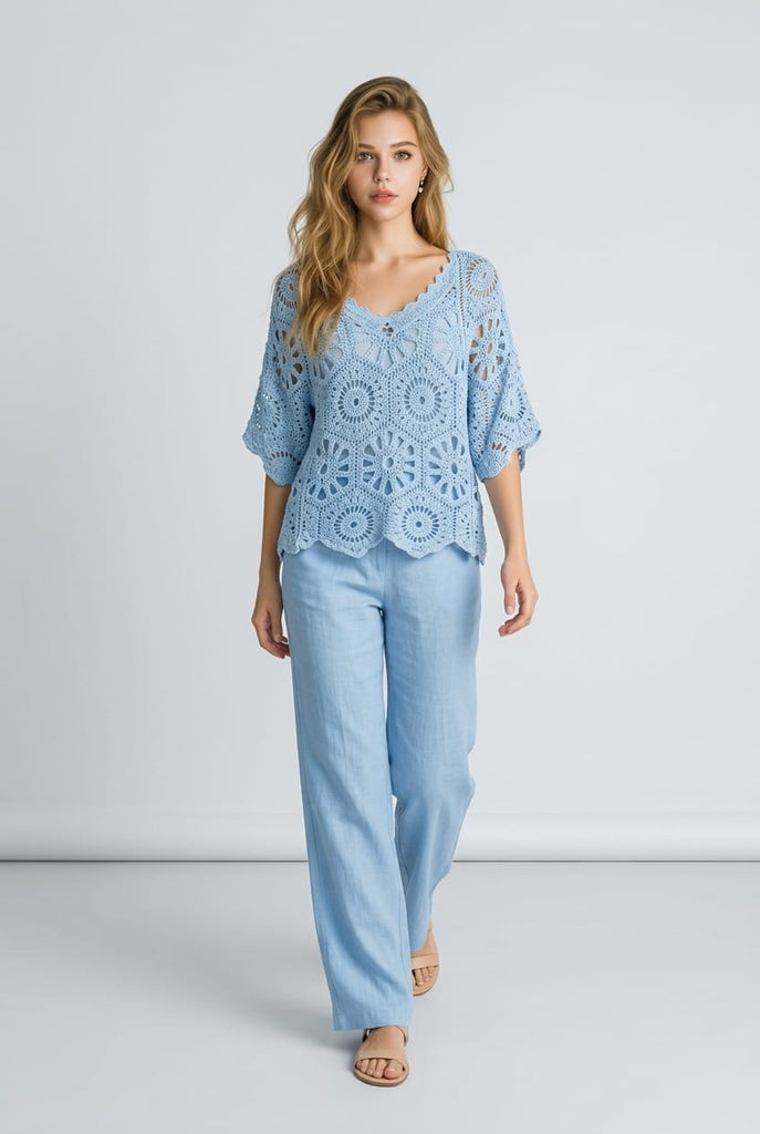 Jennifer Crochet Top