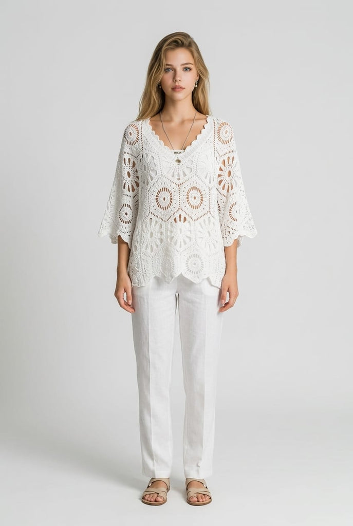 Jennifer Crochet Top