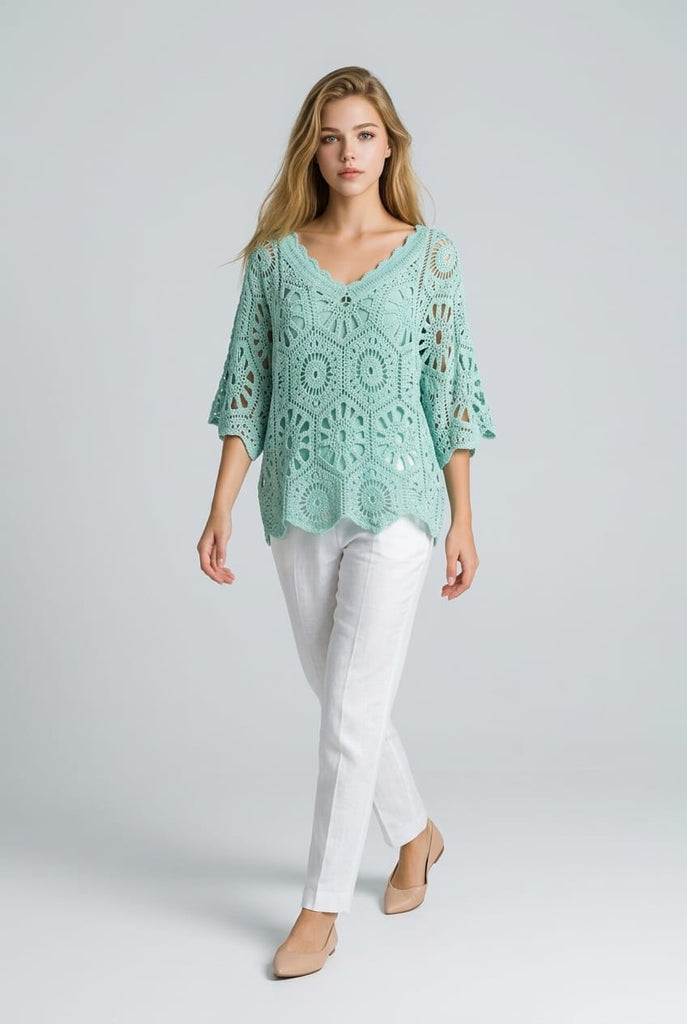 Jennifer Crochet Top