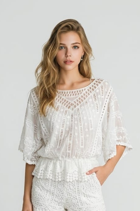 Juno Lace Detail Top
