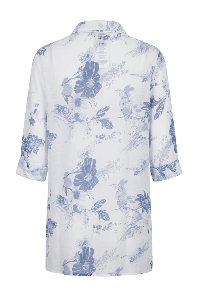 Jasmine Vintage Floral Print Shirt