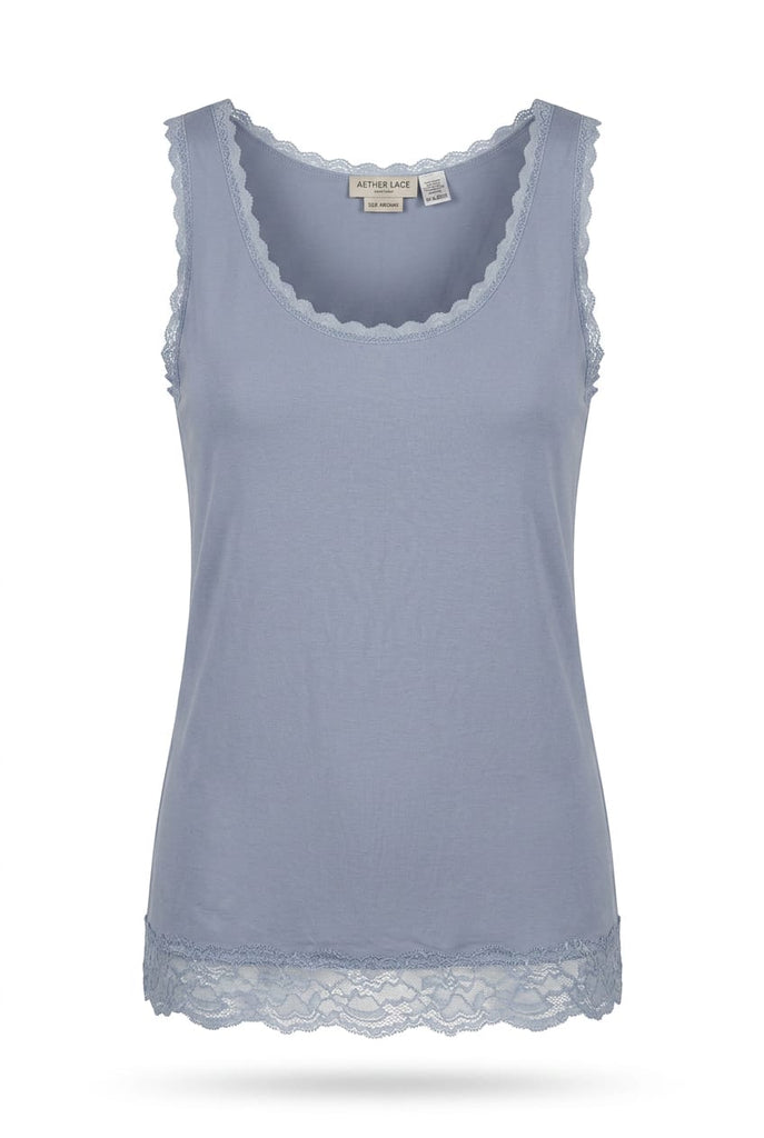 Chloe Basic Lace Detail Vest