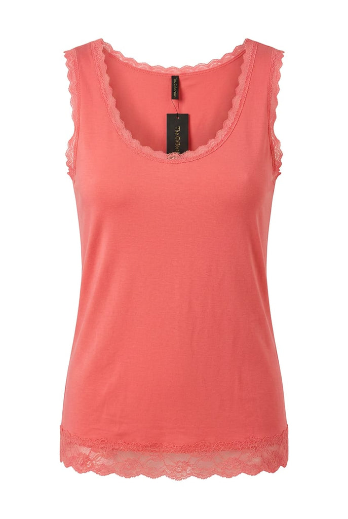 Chloe Basic Lace Detail Vest