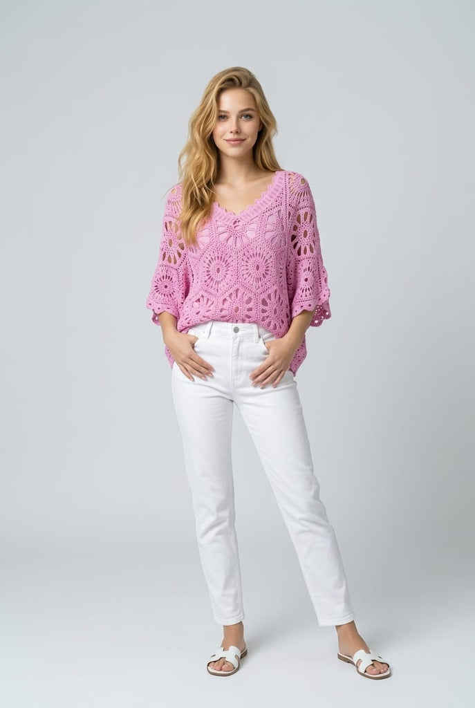 Jennifer Crochet Top