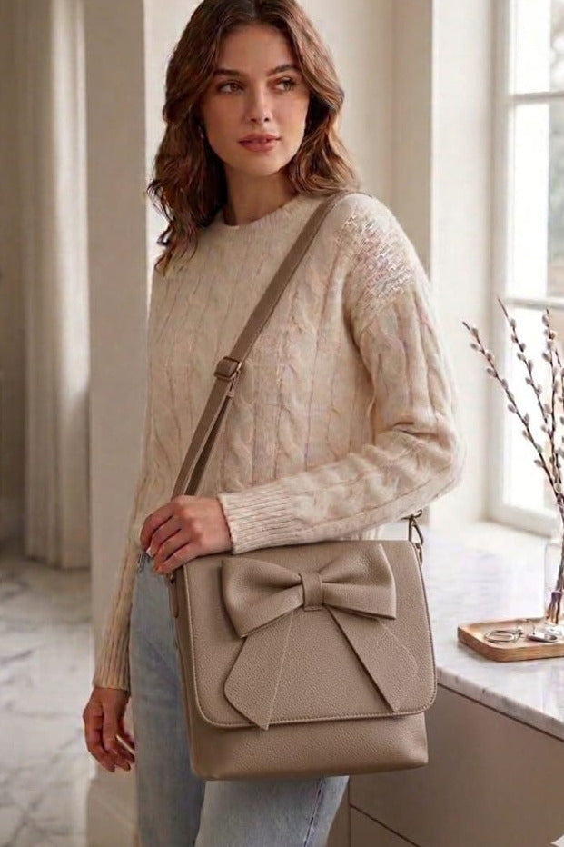 Piper Bow Detail Crossbody Bag