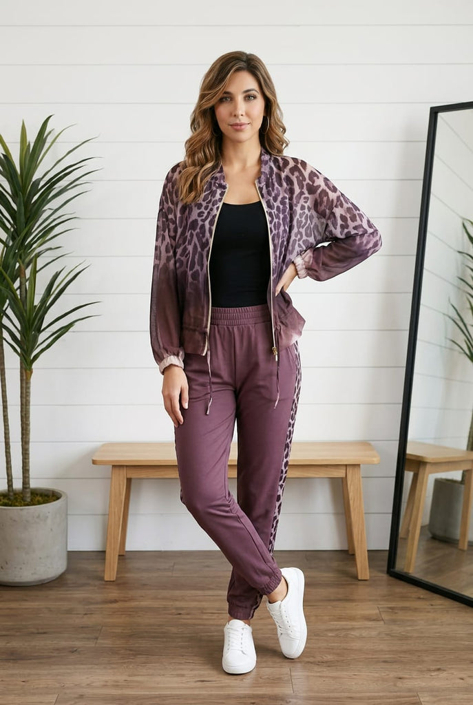 Tilly Lightweight Leopard Jacket