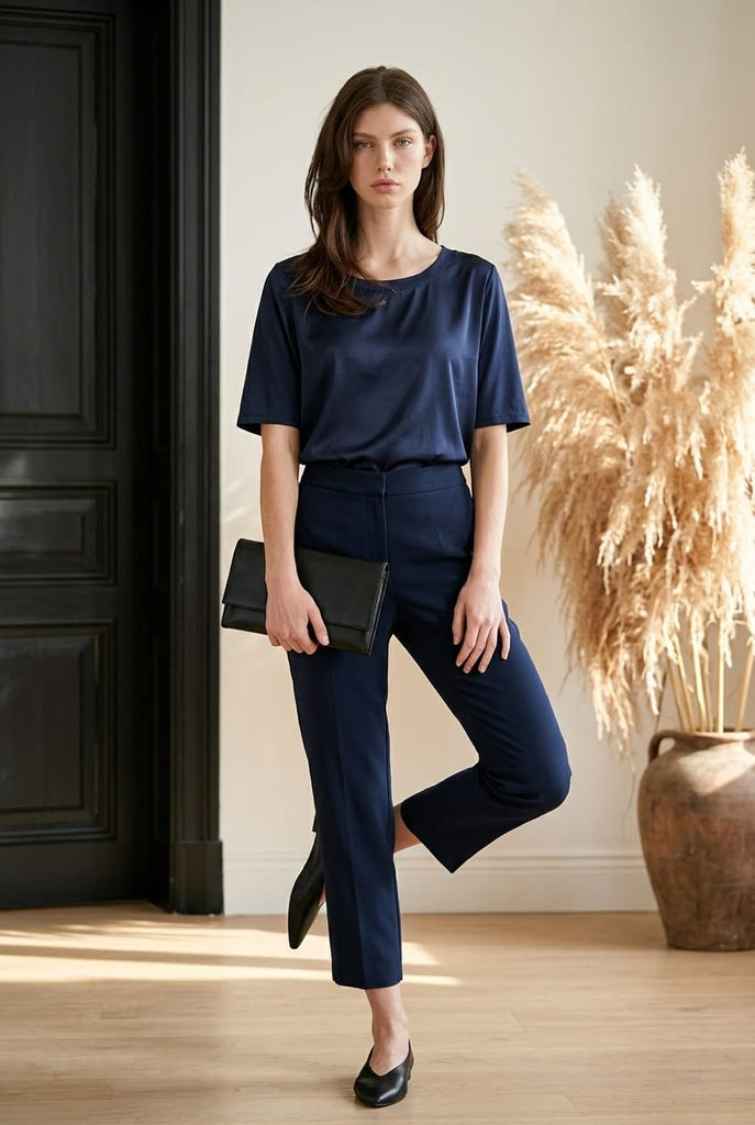 Yasmin Soft Silky Front Top