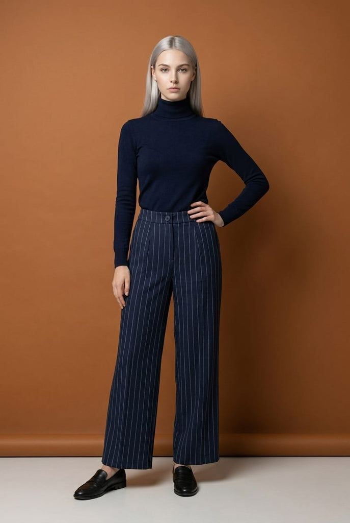 Jessica Soft Touch Stripe Trousers