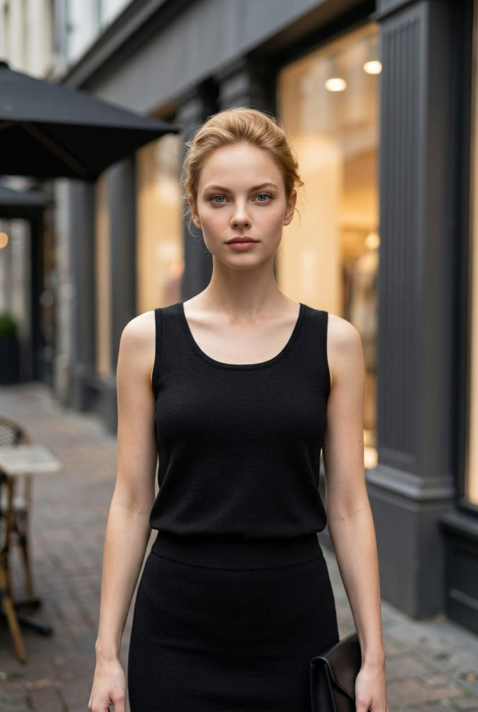 Carol Round Neck Vest Top