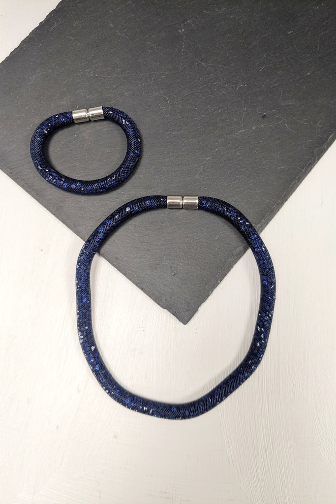 Malia Mesh Crystal Jewellery Set