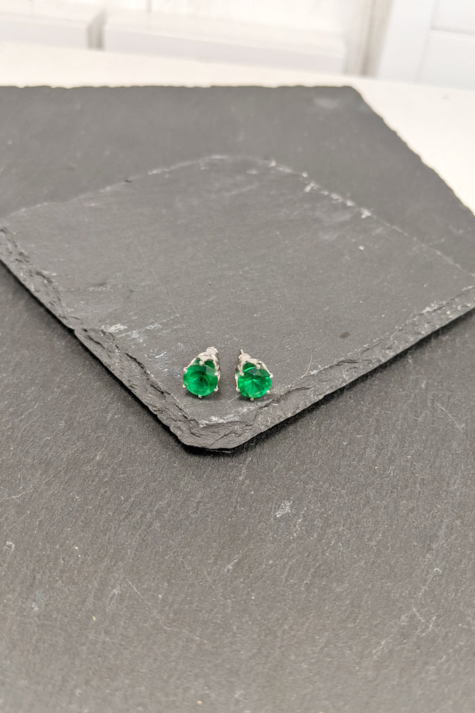 Petra Gem Stud Earrings