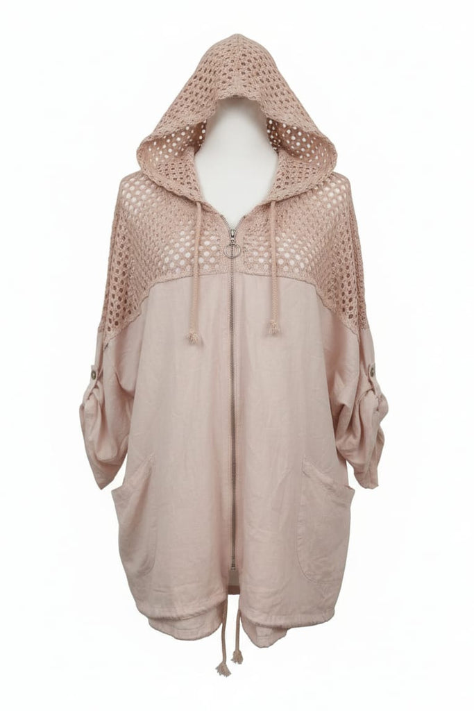 Edith Crochet Detail Hoodie