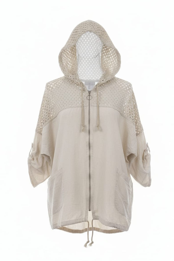 Edith Crochet Detail Hoodie