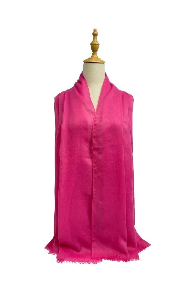 Carly Plain Silky Scarf