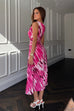 Bay Boat Neck Midi Dress