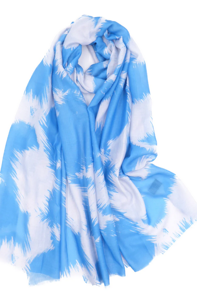 Lesina Brush Stroke Print Scarf