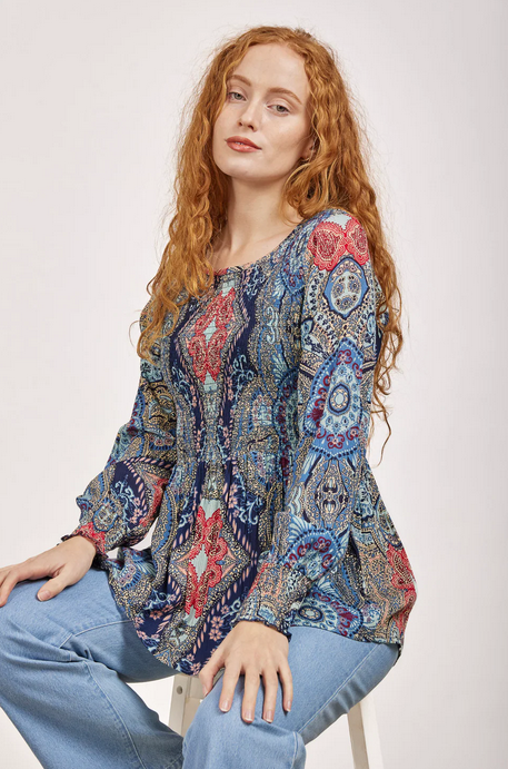 Ethnic hotsell jeans tops