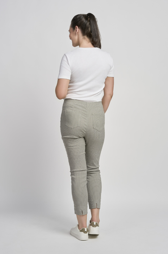 Buttercup Micro Diamond Print Ankle Grazers
