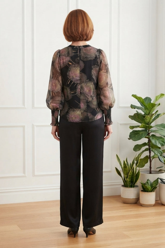 Pia Dressy Floral Top