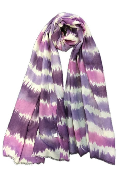 Meg Tie Dye Print Scarf