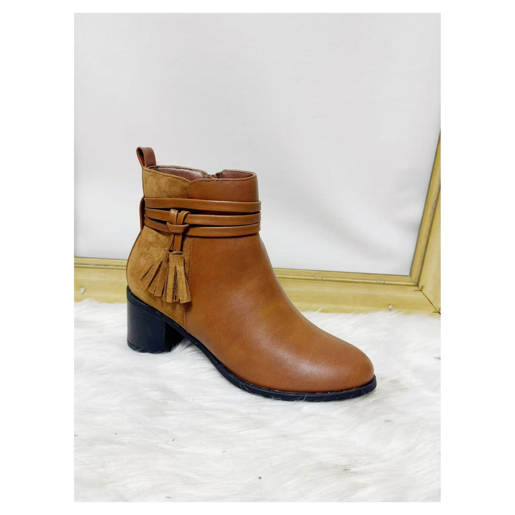 Katie Tassel Detail Chelsea Boot