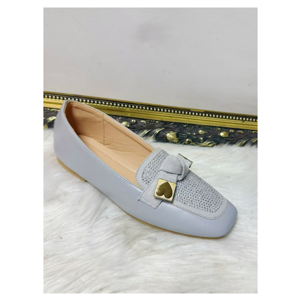 Knox Diamanté Detail Loafers