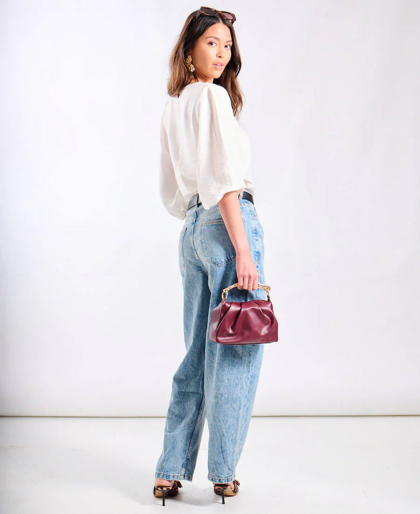 Diana Statement Sleeve Top