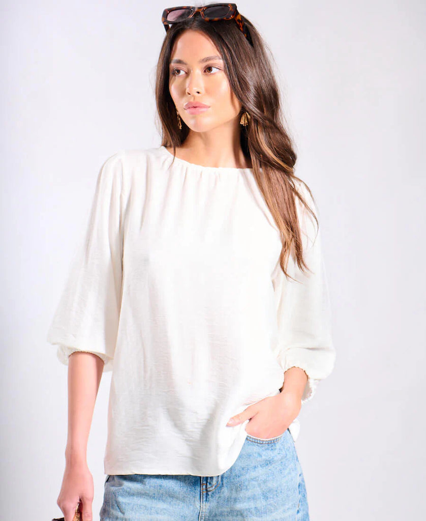 Diana Statement Sleeve Top