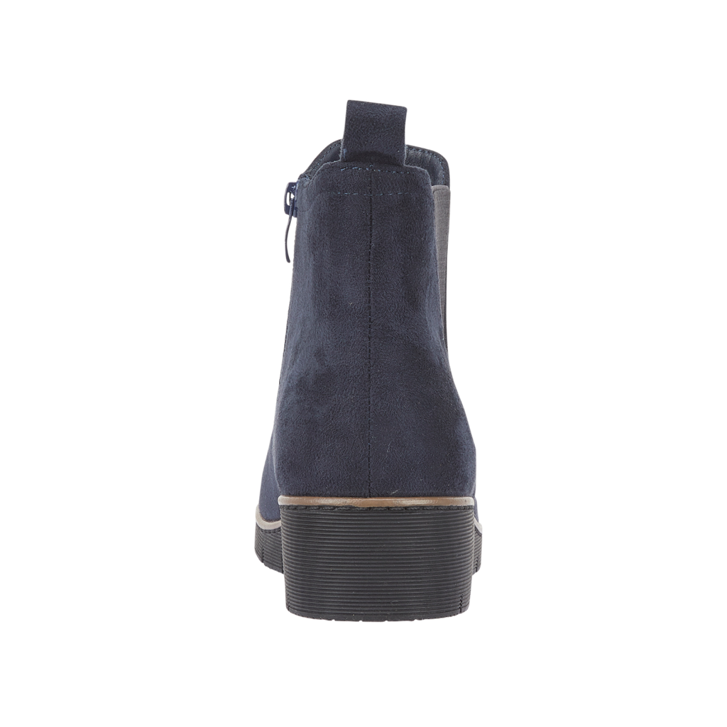 Arabella Suedette Wedge Heel Boots