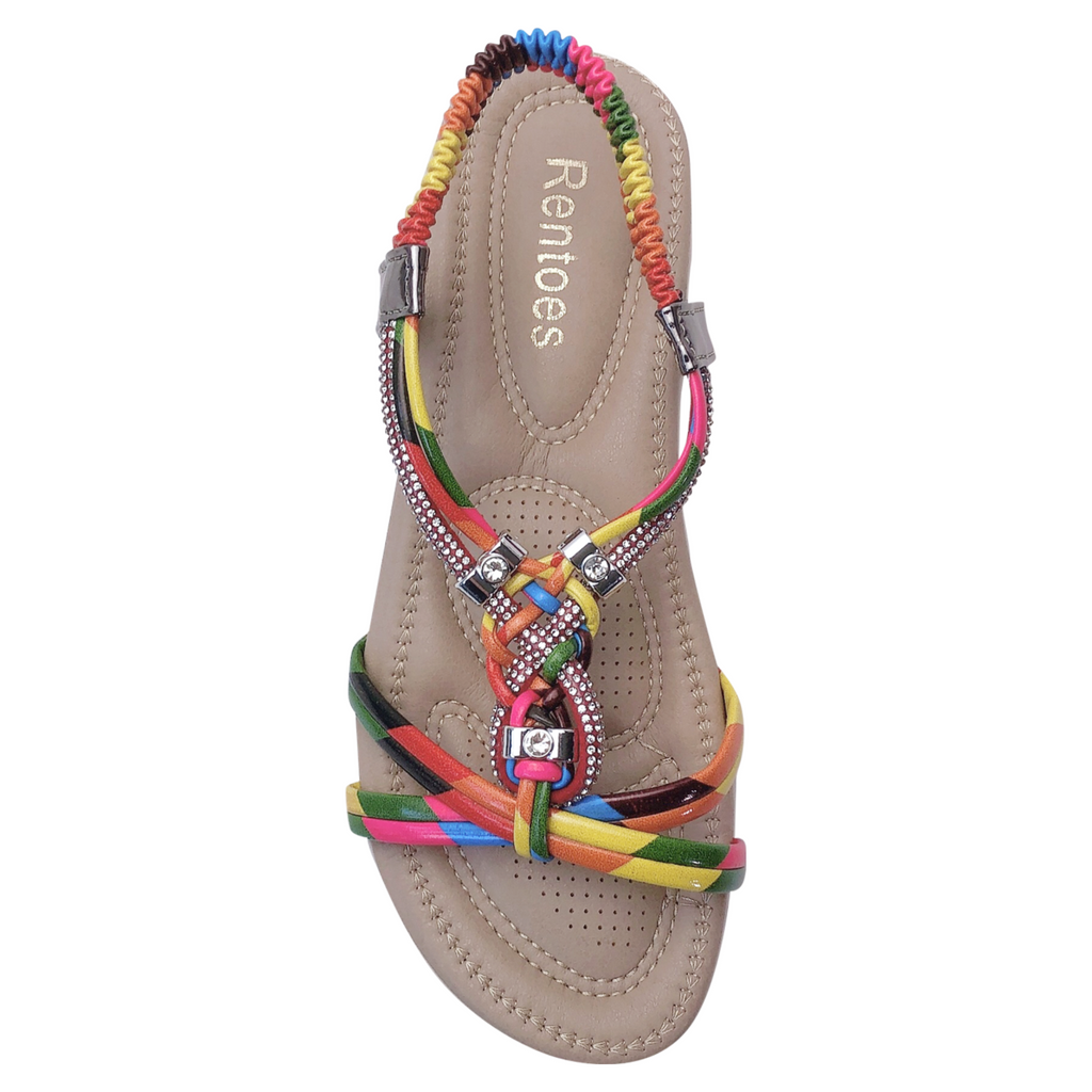 Diana Crossover Strap Sandals