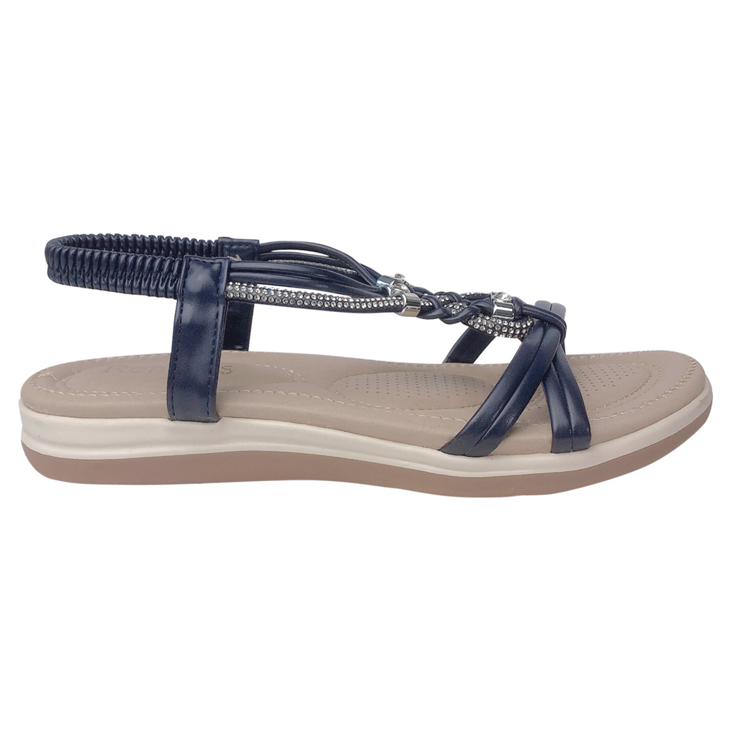 Diana Crossover Strap Sandals