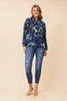 Natalie Baroque Print Top