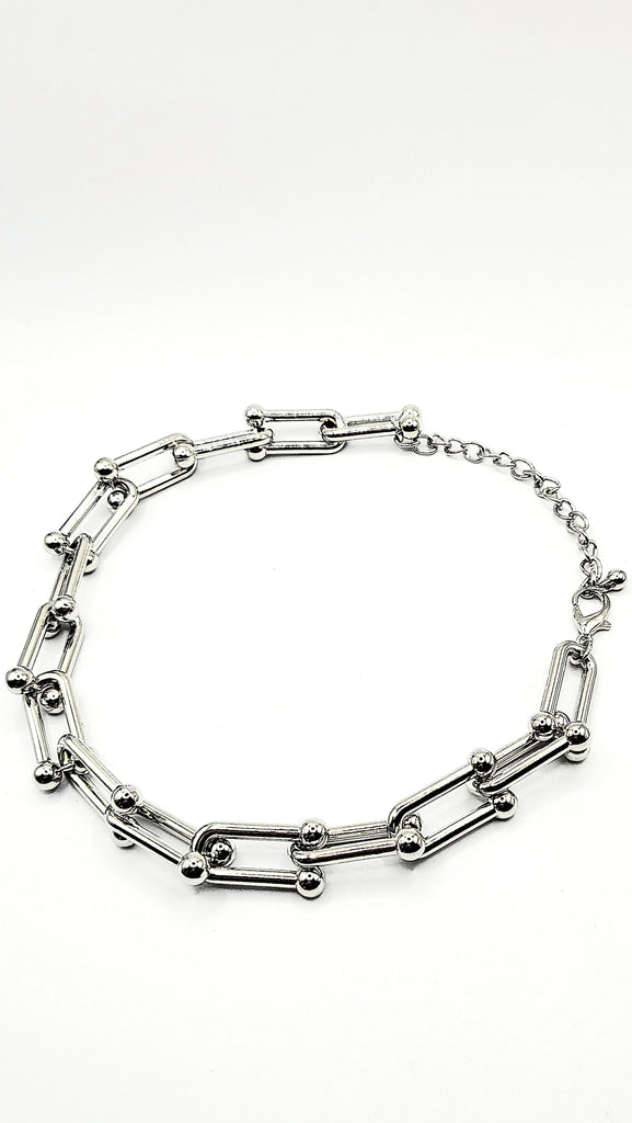 Joanna Chunky Paperclip Link Chain Necklace