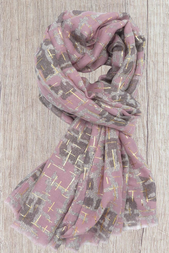 Morna Abstract Print Scarf